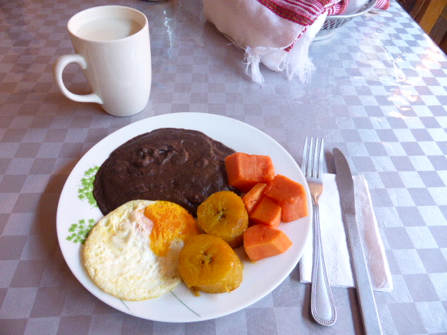 グアテマラの朝食