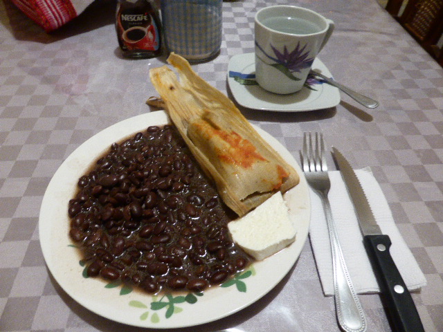 グアテマラの夕食