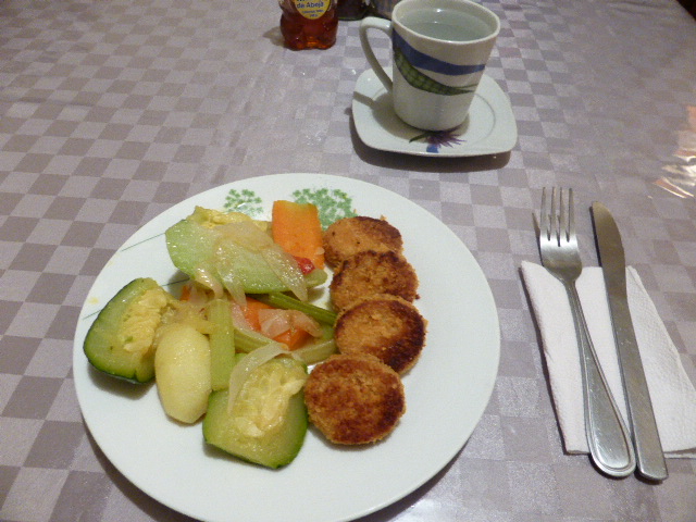 グアテマラの夕食