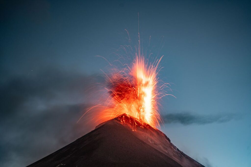 グアテマラの火山